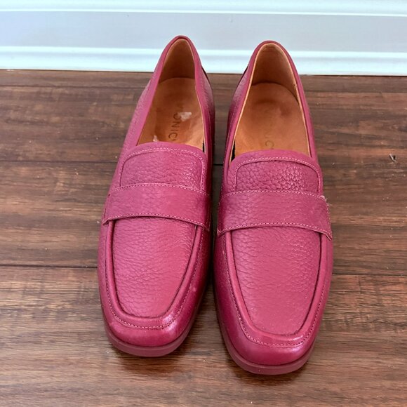Vionic Sellah Orthotic Leather Loafer Shoes Women's Excellent Condition Size 8 - Picture 2 of 9